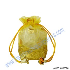 Akshay Potli Bag | Gold Color - 690