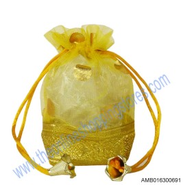 Akshay Potli Bag | Gold Color - 691