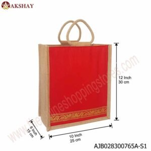 Raw Silk Jute Bag