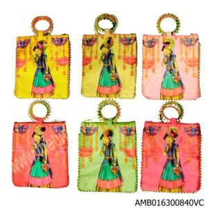 Half Saree Design Hand Bag