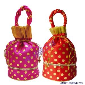 Dotted Potli Bag
