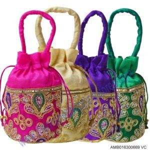 embroidery potli bag