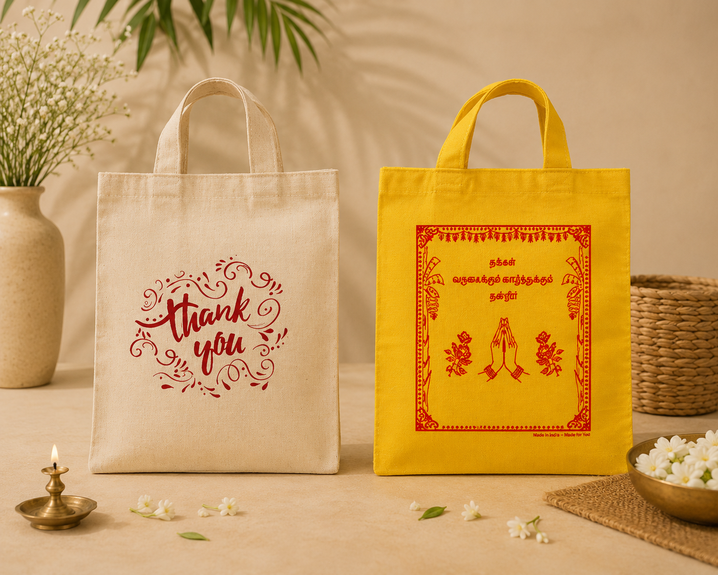 Cotton Thamboolam Bag