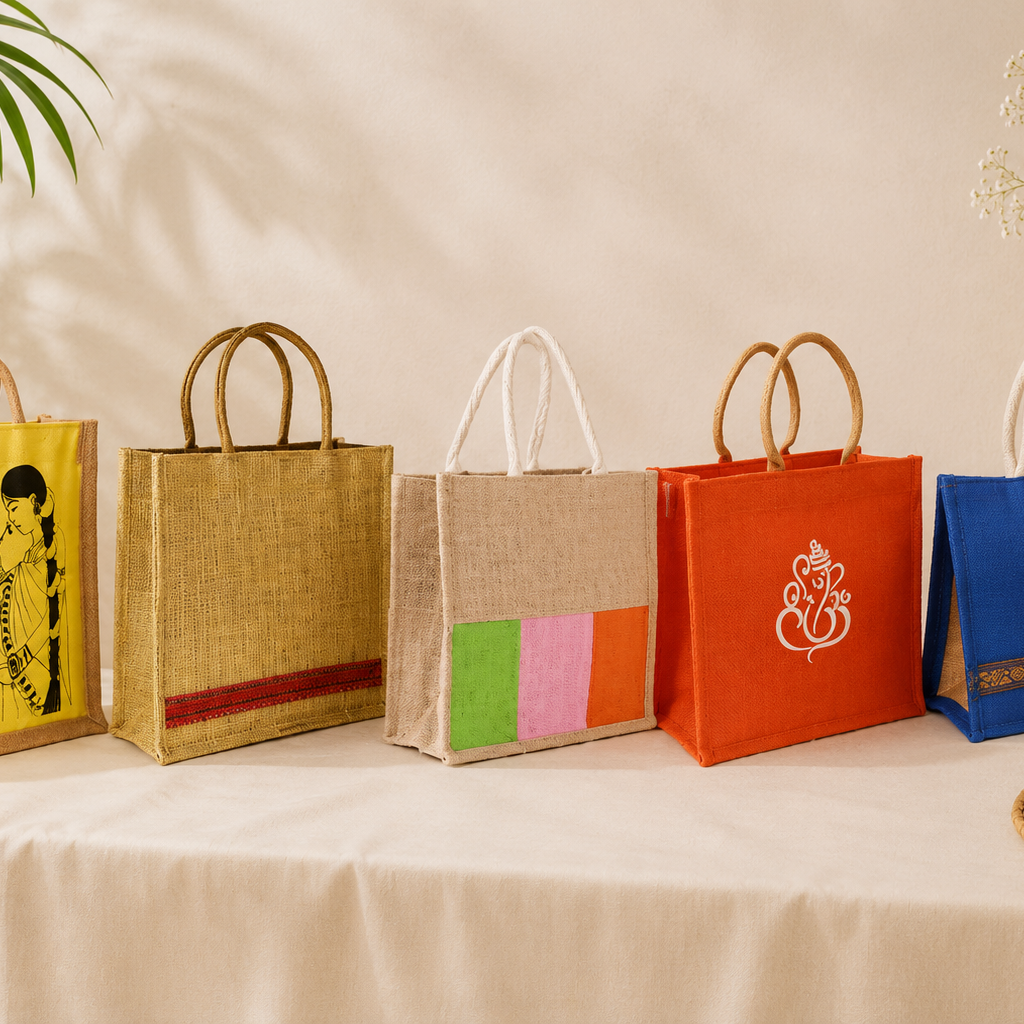 Jute Thamboolam Bag