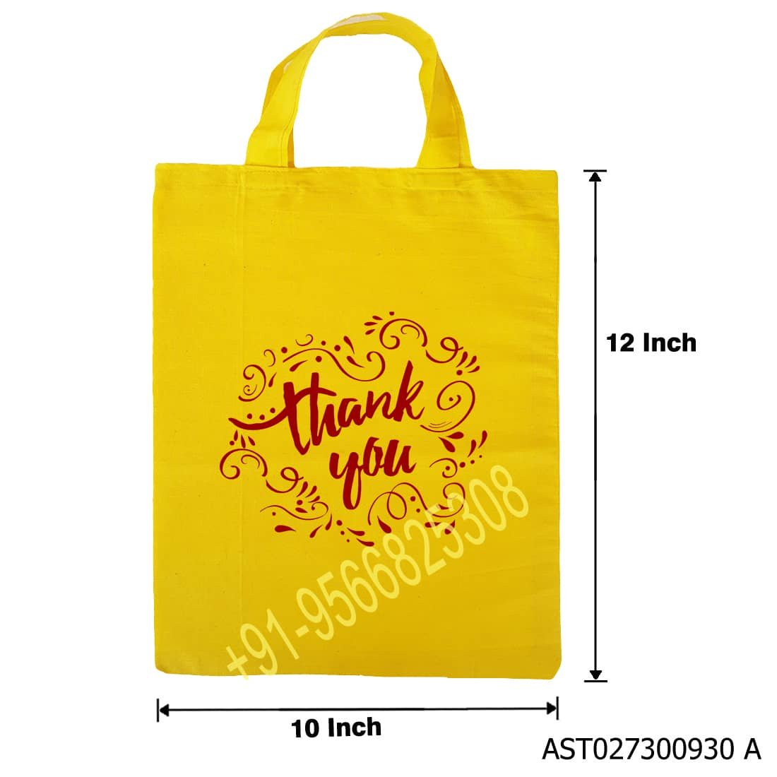 Yelow Cotton Thamboolam Bag