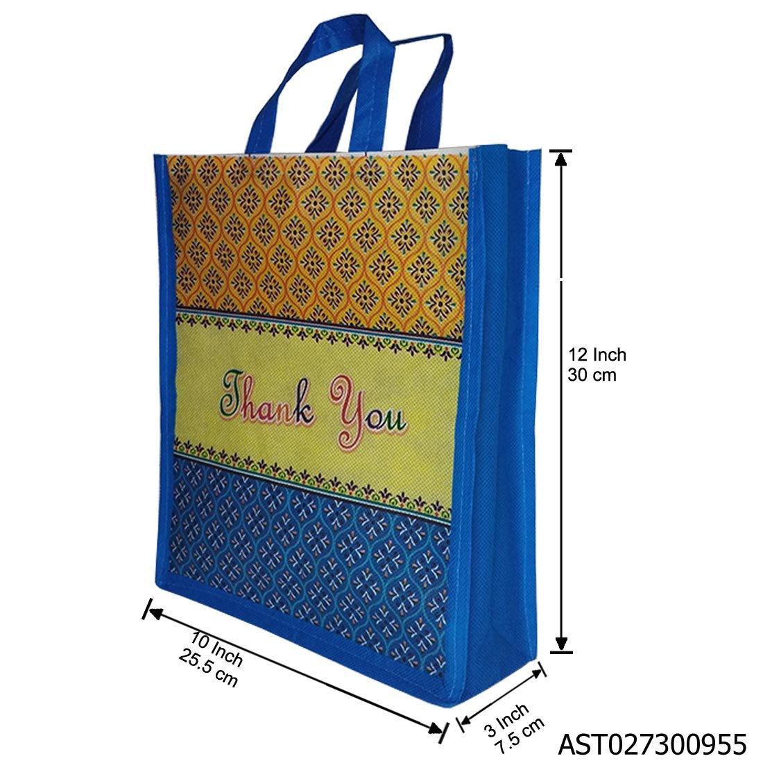 Thank You return gift bag 10x12x3 inches for weddings and celebrations